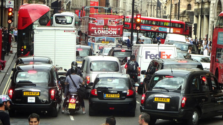 London traffic Facts About London