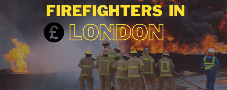 Firefighters in London